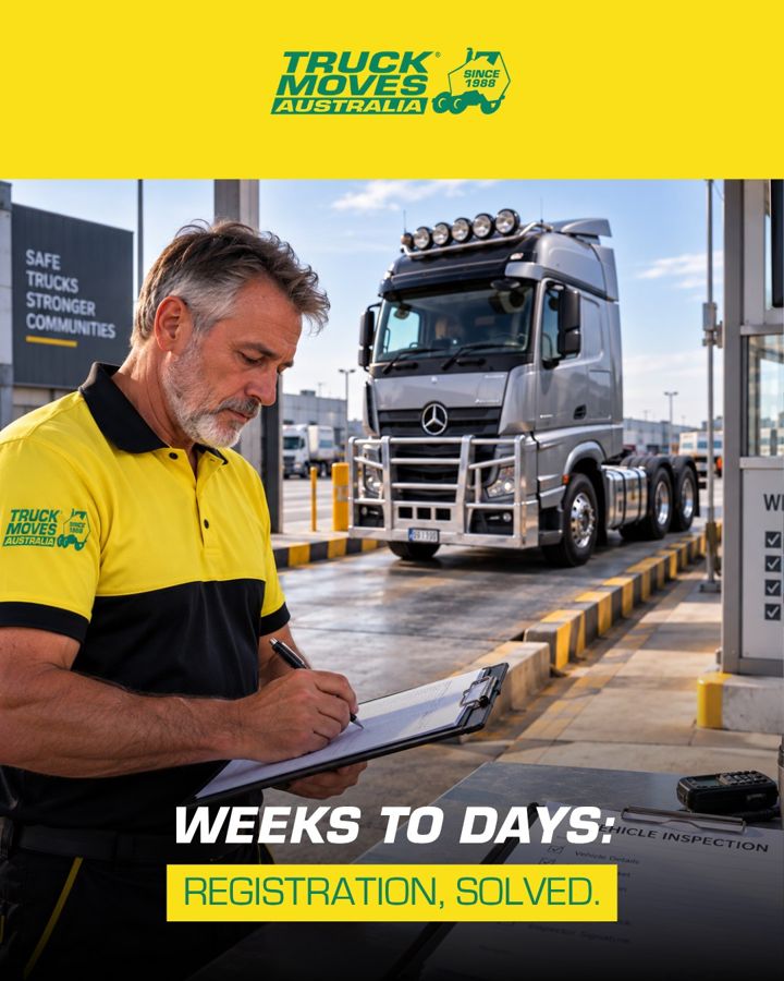 Truck registration used to take weeks. Now it takes days.